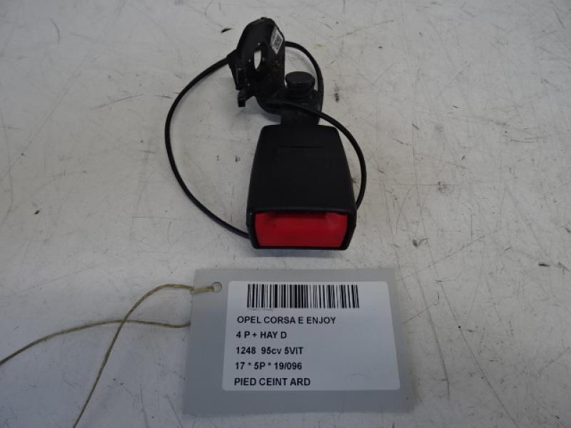 PIED DE CEINTURE ARRIERE DROITE Opel CORSA E 10/14-  19