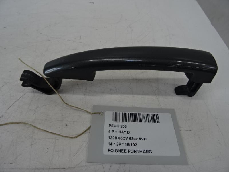 DEURGREEP ACHTER LINKS Peugeot 208 3/12 - 7/15