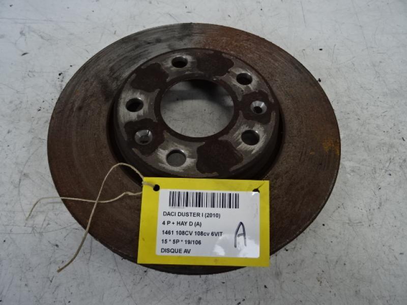 DISQUE AVANT Dacia DUSTER 4/10 - 18