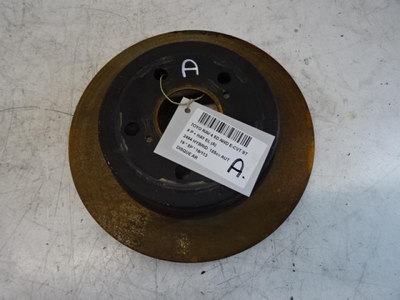 REAR BRAKE DISC Toyota RAV 4 12/15 - 18