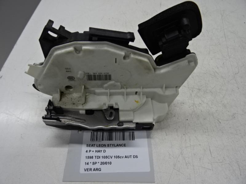 VERGRENDELING ACHTER LINKS Seat LEON (3) (5F) 1/13 - 1/17