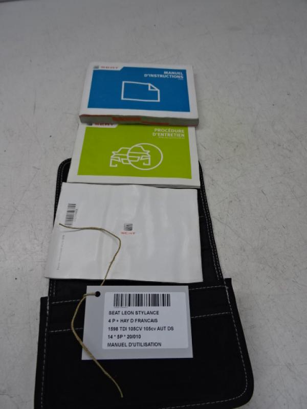 MANUEL D'UTILISATION Seat LEON (3) (5F) 1/13 - 1/17