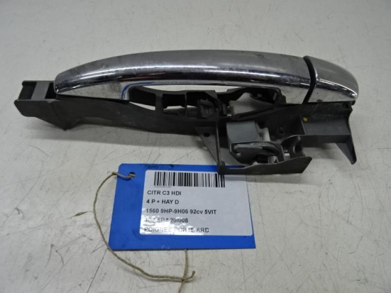 TÜRGRIFF RECHTS HINTEN Citroen C3 11/09 - 16
