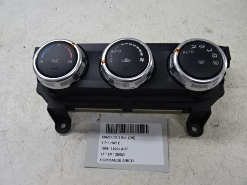 KLIMA SCHALTER Mazda CX-3 02/15 - 2/18