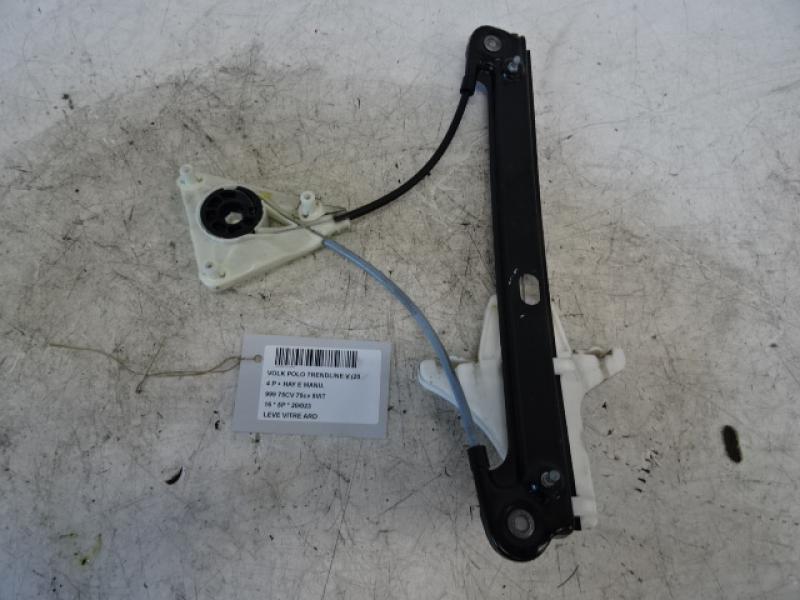 REAR RIGHT WINDOW DOOR MECHANISM Vw POLO (6R) FaceLift 5/14 - 17