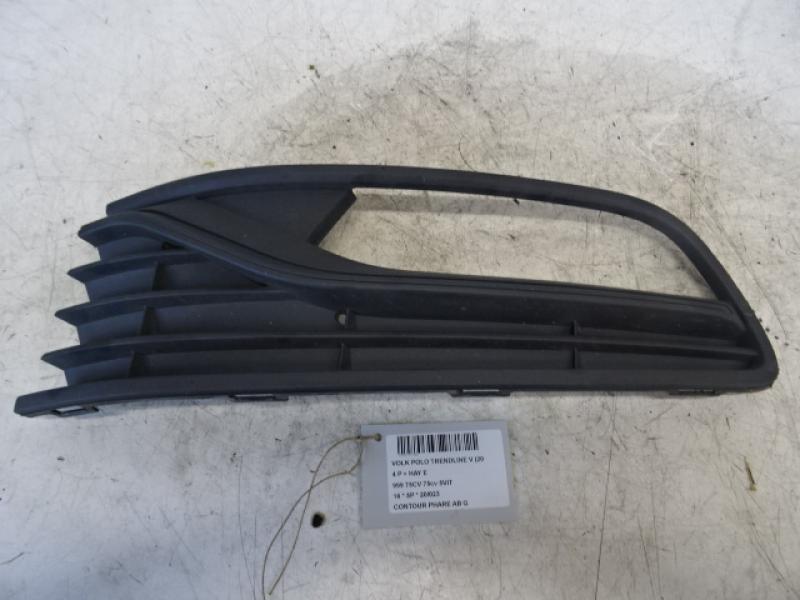 CONTOUR DE PHARE ANTI-BROUILLARD GAUCHE Vw POLO (6R) FaceLift 5/14 - 17