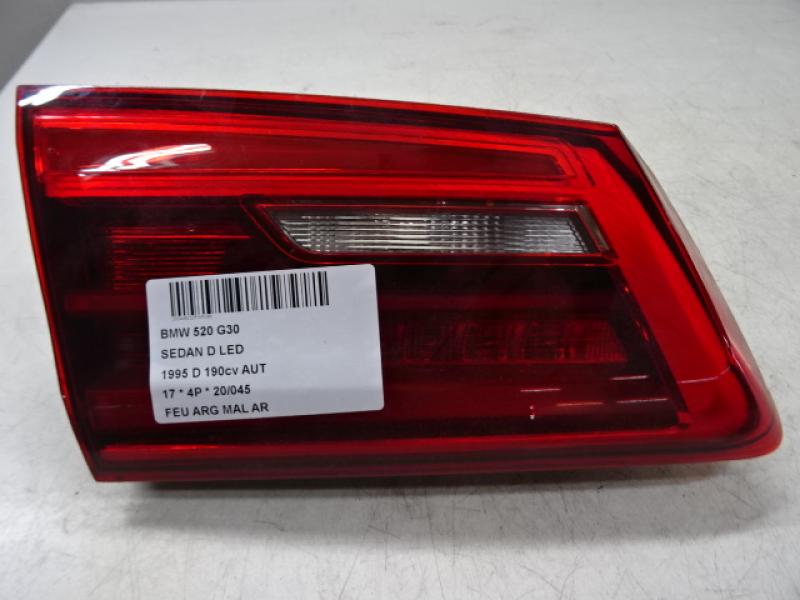 FEU ARRIERE GAUCHE DE MALLE ARRIERE Bmw 5 G30/G31 02/17+