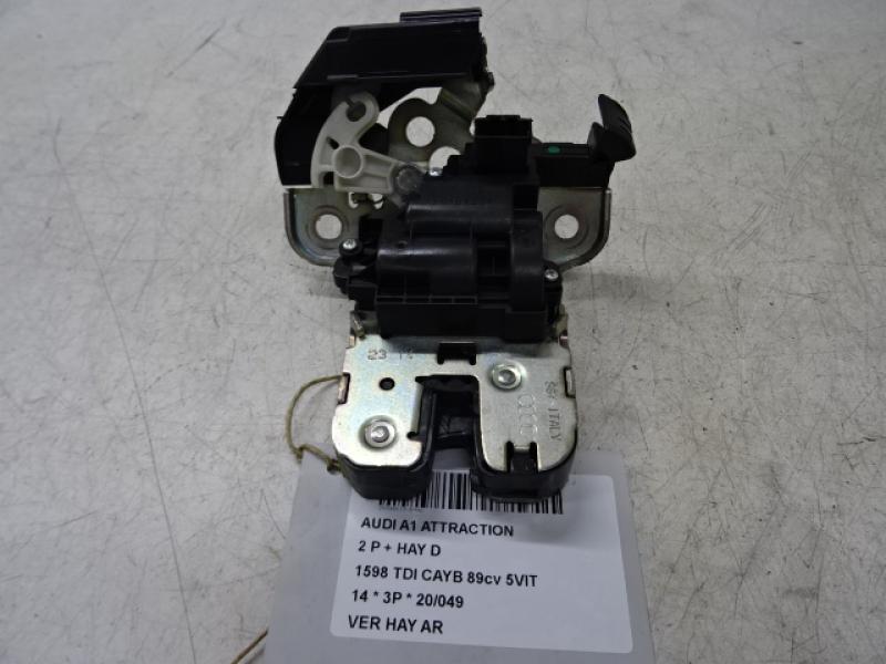VERROUILLAGE DE HAYON ARRIERE Audi A1 10-14