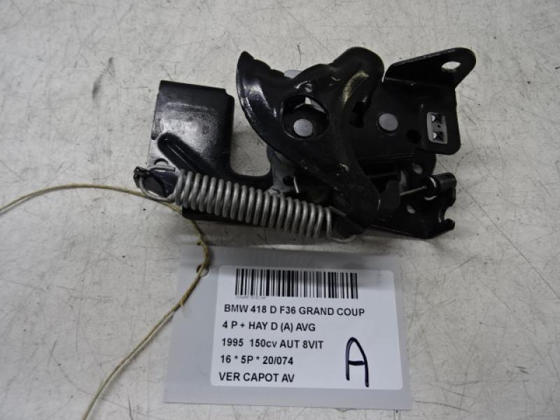 VERGRENDELING MOTORKAP Bmw 4  F32/33/36 7/13+