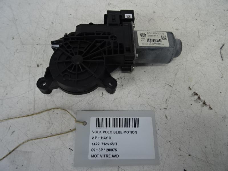 MOTOR RUITMECHANISME VOOR RECHTS Vw POLO (9N3) 5/05 - 5/09