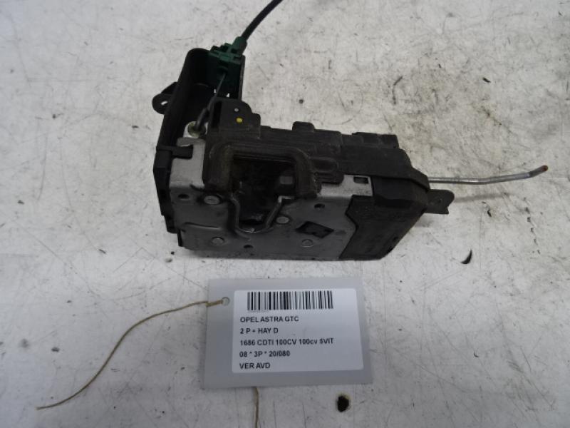 VERGRENDELING VOOR RECHTS Opel ASTRA H 3/05 - 10 3P/D
