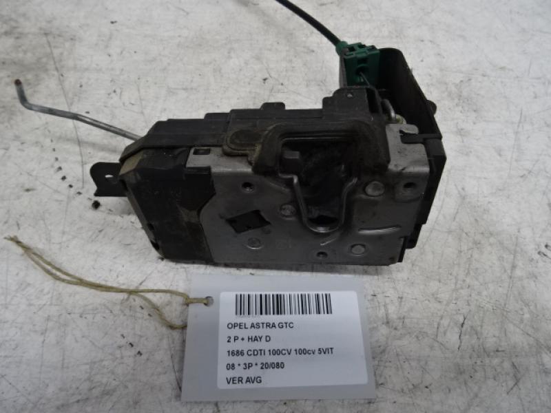 VERROUILLAGE DE PORTE AVANT GAUCHE Opel ASTRA H 3/05 - 10 3P/D