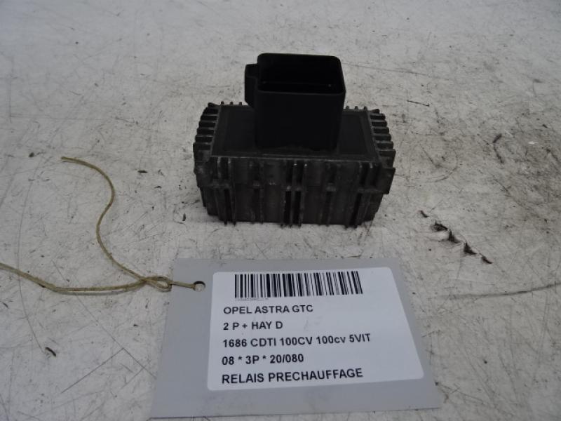 RELAIS DE PRECHAUFFAGE Opel ASTRA H 3/05 - 10 3P/D