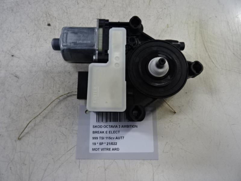 MOTEUR DE VITRE DE PORTE ARRIERE DROITE Skoda OCTAVIA (5E) FaceLift 3/17 - 20