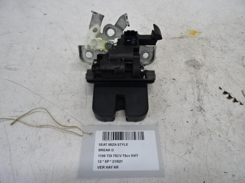 VERROUILLAGE DE HAYON ARRIERE Seat IBIZA MK4 (6J) 4/12 - 7/2015