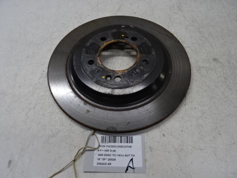 REMSCHIJF ACHTER Hyundai TUCSON (2) 09/15 - 09/18