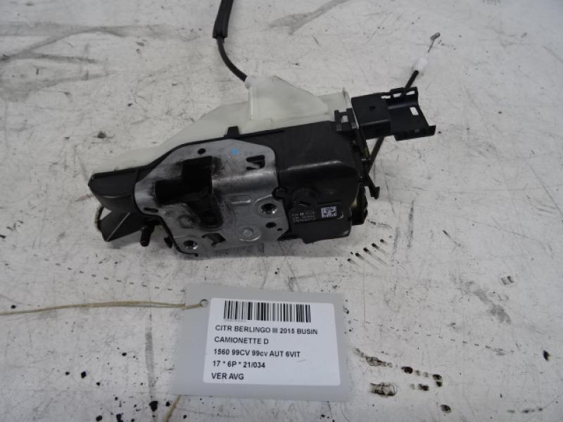 VERGRENDELING VOOR LINKS Citroen BERLINGO 08 - 18