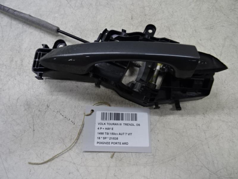 POIGNEE DE PORTE ARRIERE DROITE Vw TOURAN 09/15+