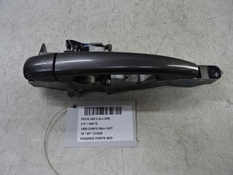 TÜRGRIFF RECHTS VORNE Peugeot 208 8/15 - 20