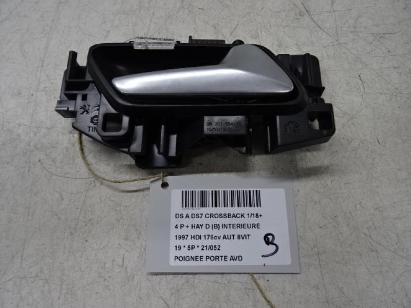 POIGNEE DE PORTE AVANT DROITE Ds DS7 CROSSBACK 1/18+