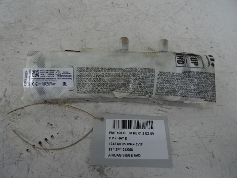 AIRBAG SEAT RIGHT FRONT Fiat 500 7/15+