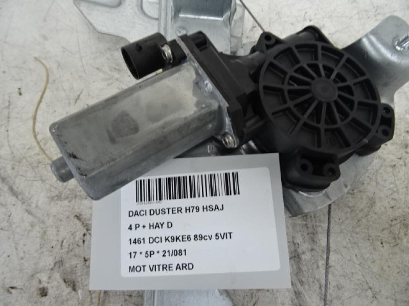 MOTEUR DE VITRE DE PORTE ARRIERE DROITE Dacia DUSTER 4/10 - 18