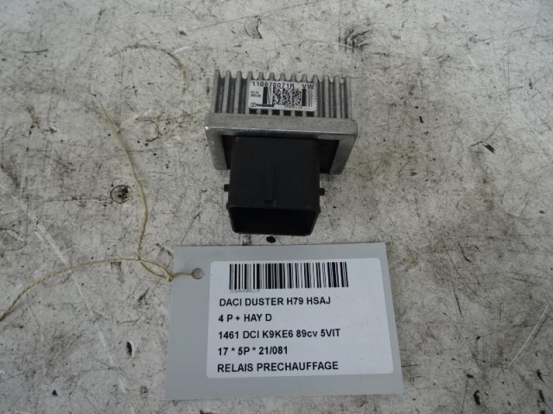 RELAIS DE PRECHAUFFAGE Dacia DUSTER 4/10 - 18