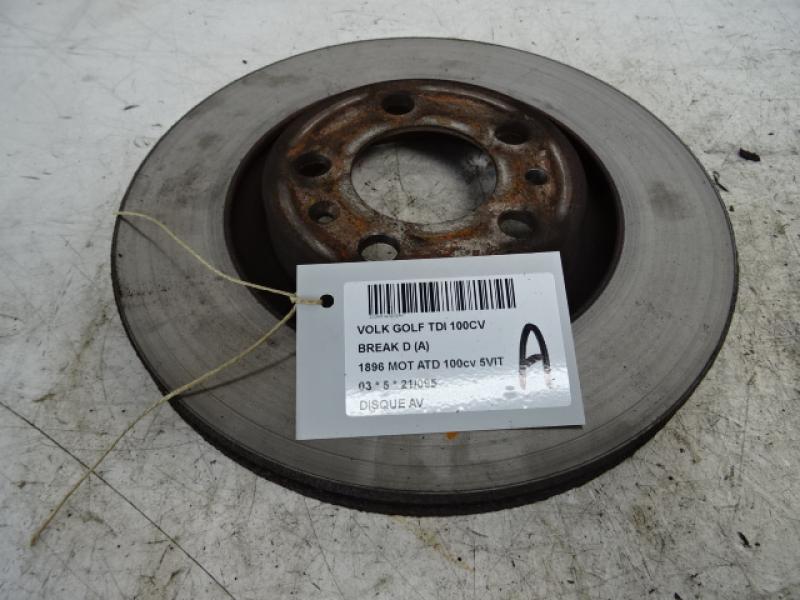 BREMSSCHEIBE VORNE Vw GOLF IV 11/97 - 03