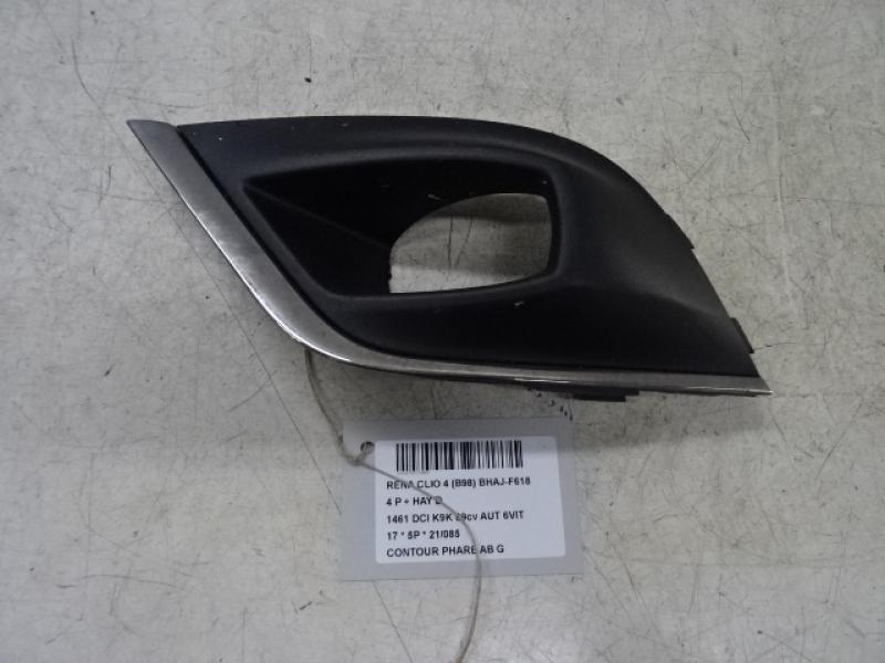 CONTOUR DE PHARE ANTI-BROUILLARD GAUCHE Renault CLIO IV 7/16 - 20 FaceLift