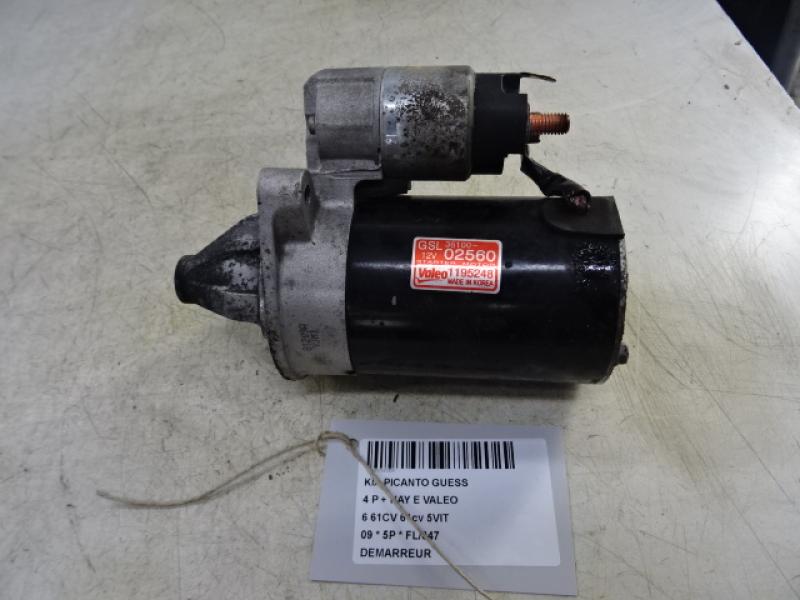 STARTMOTOR Kia PICANTO (1) FaceLift 11/07 - 05/11