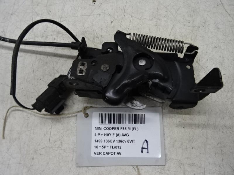 VERROUILLAGE DE CAPOT AVANT Mini F55 5-portes : 07/14 - 3/21
