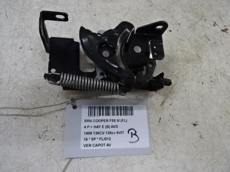 VERROUILLAGE DE CAPOT AVANT Mini F55 5-portes : 07/14 - 3/21