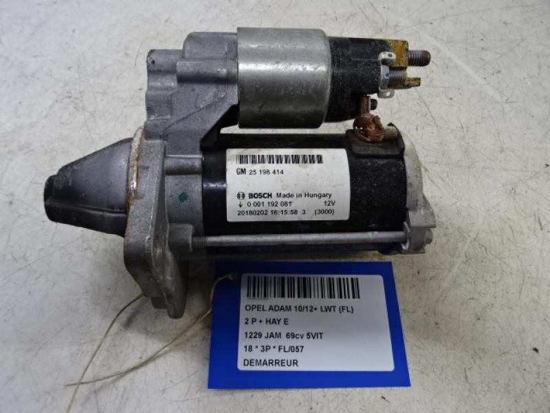 STARTMOTOR Opel ADAM 10/12+