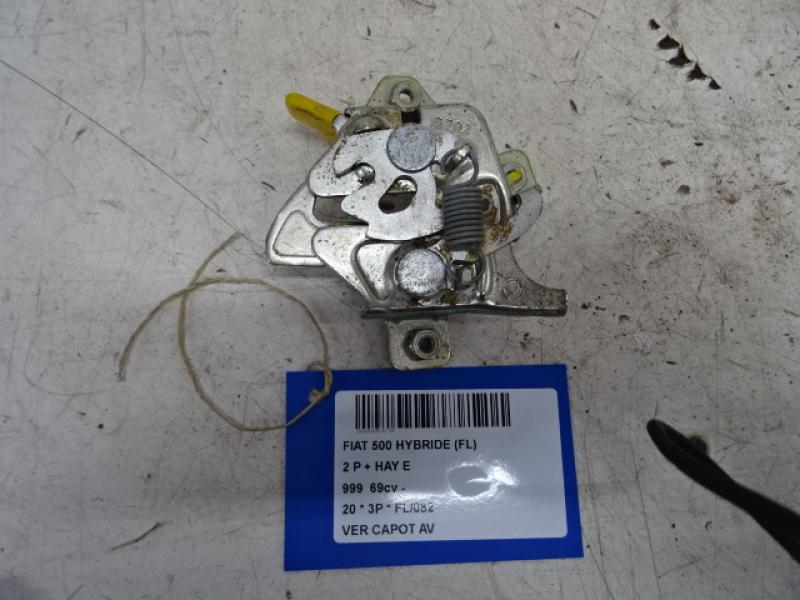 VERGRENDELING MOTORKAP Fiat 500 7/15+