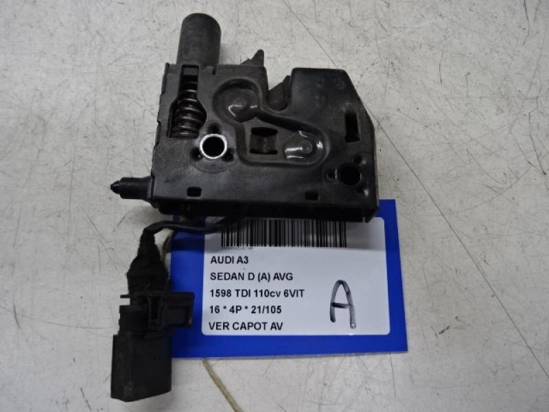 VERROUILLAGE DE CAPOT AVANT Audi A3 4D 4/16 - 20