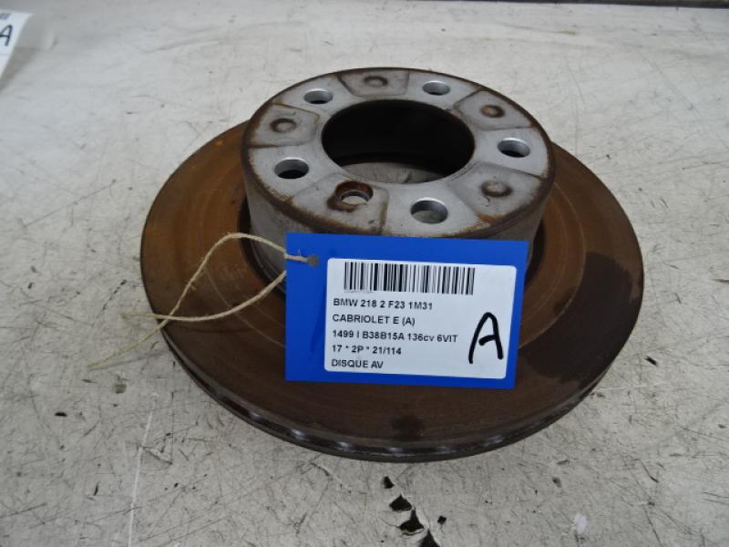 FRONT BRAKE DISC Bmw 2 F22/3 COUPE 7/13+