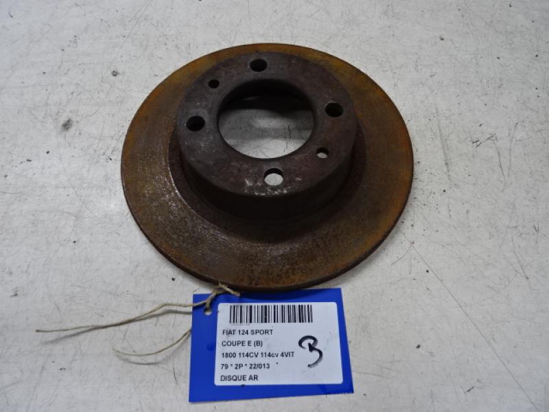 BREMSSCHEIBE HINTEN Fiat 124 SPORT