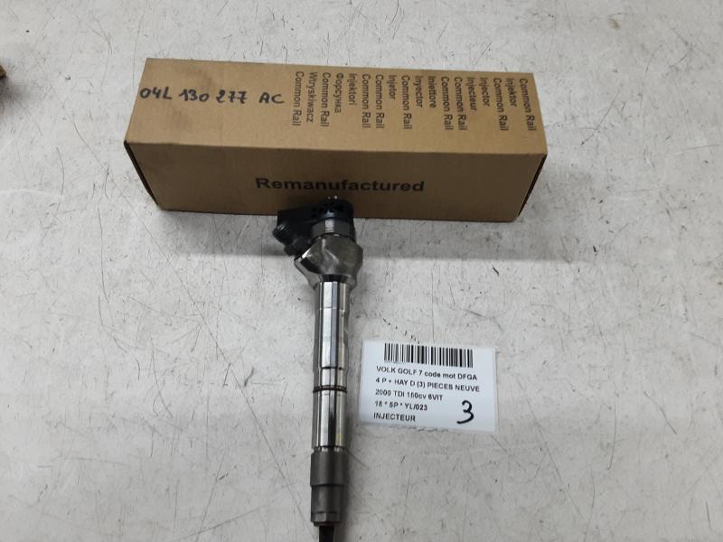INJECTEUR Vw GOLF VII 1/17 - 2/20 FaceLift
