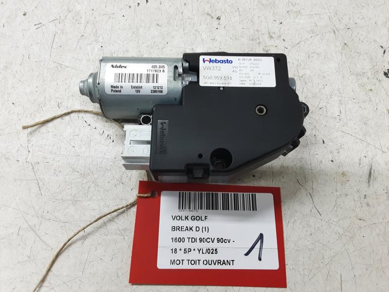 SUNROOF MOTOR Vw GOLF VII 1/17 - 2/20 FaceLift