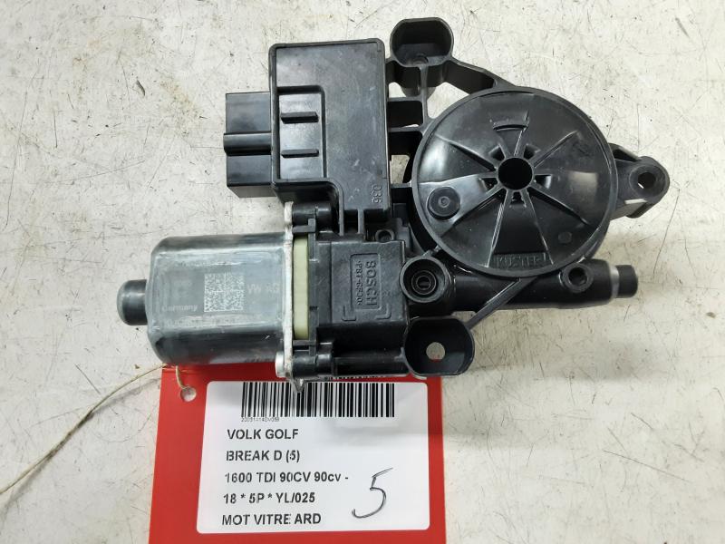 MOTEUR DE VITRE DE PORTE ARRIERE DROITE Vw GOLF VII 1/17 - 2/20 FaceLift
