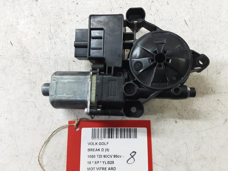 MOTEUR DE VITRE DE PORTE ARRIERE DROITE Vw GOLF VII 1/17 - 2/20 FaceLift