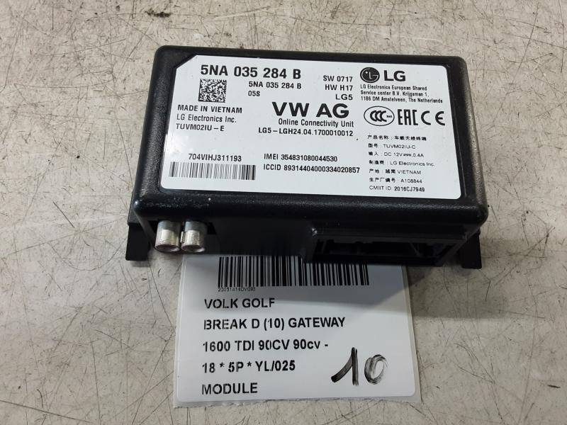 MODULE Vw GOLF VII 1/17 - 2/20 FaceLift