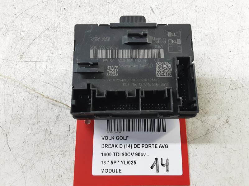 MODULE Vw GOLF VII 1/17 - 2/20 FaceLift