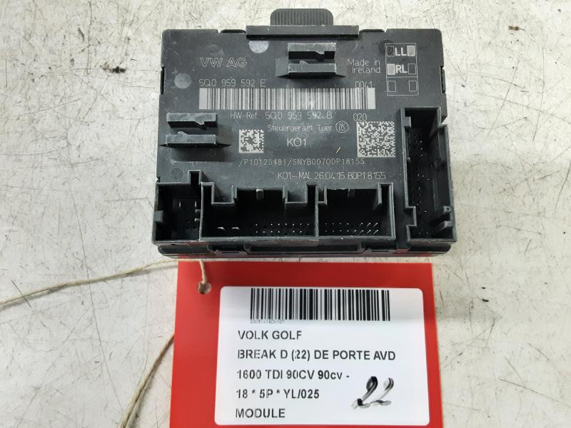 MODULE Vw GOLF VII 1/17 - 2/20 FaceLift