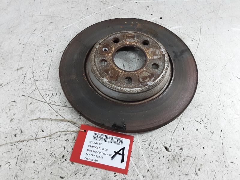 REMSCHIJF ACHTER Audi A5 CABRIO 8/11 - 12/16