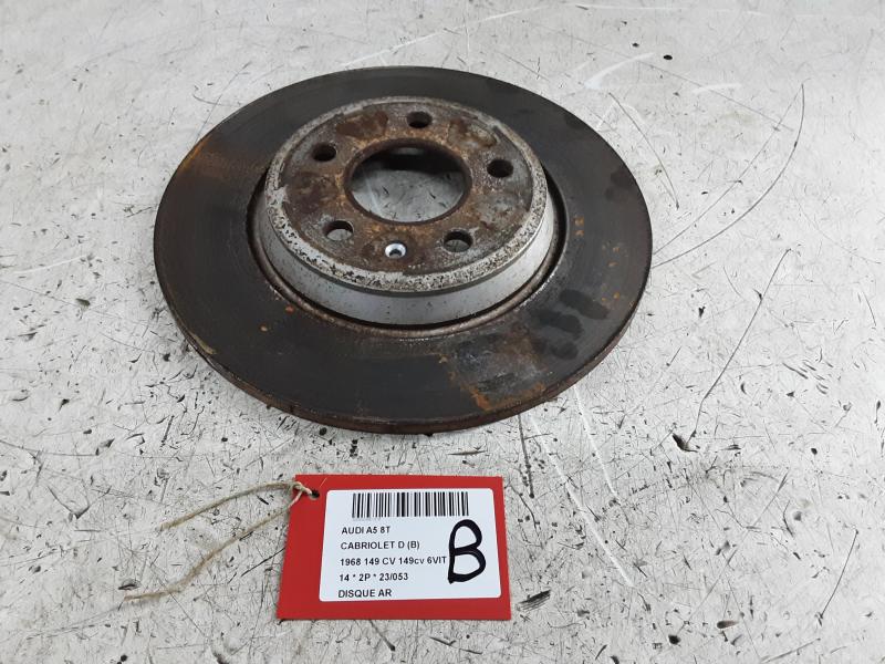 REMSCHIJF ACHTER Audi A5 CABRIO 8/11 - 12/16