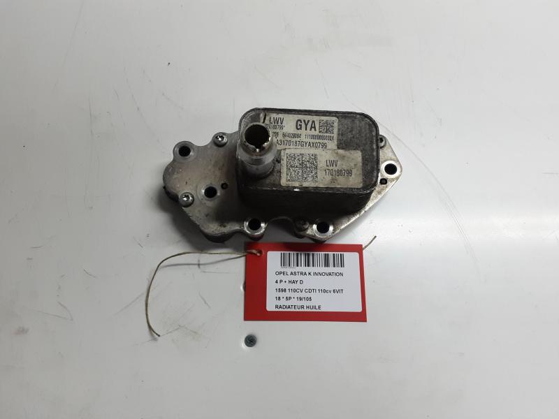 OLIEKOELER Opel ASTRA K 8/15 - 8/19 5P/D