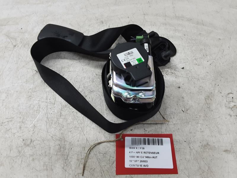 FRONT SEATBELT RIGHT Bmw X 2 F39 03/18+