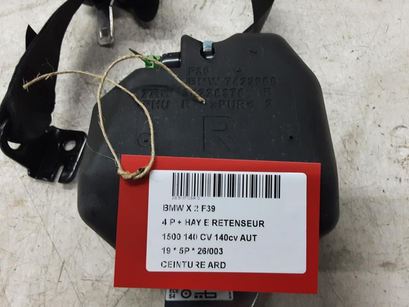 SICHERHEITTSGURT RECHTS HINTEN Bmw X 2 F39 03/18+