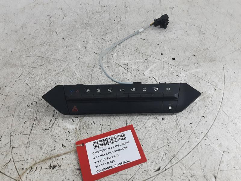 HEATER SWITCH Dacia DUSTER 1/24+